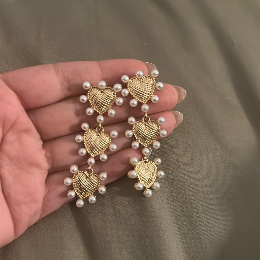 Heart earrings